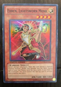 x11 Card Set Ehren, Lightsworn Monk CT08-EN016 Super Rare Limited Edition - Image 1
