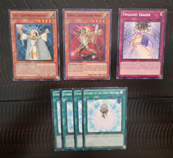 x11 Card Set Ehren, Lightsworn Monk CT08-EN016 Super Rare Limited Edition - Image 2