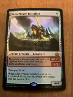 MTG Skitterbeam Battalion The Brothers' War 165/287 Foil Mythic - Image 1