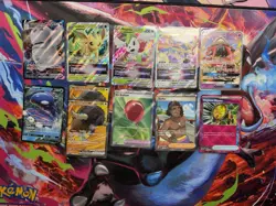 Pokemon TCG Lot V Star EX 11 Cards Full Arts Trainer Ace Spec - Image 1