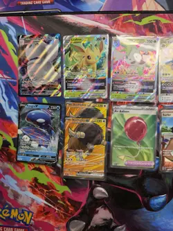 Pokemon TCG Lot V Star EX 11 Cards Full Arts Trainer Ace Spec - Image 2