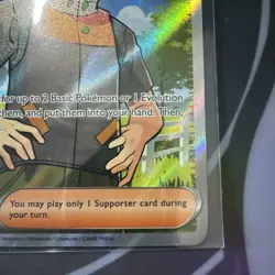 Pokemon TCG Brock's Scouting 179/159 Journey Together Trainer Supporter Full Art - Image 4