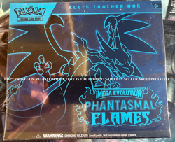 POKEMON TCG: MEGA EVOLUTION PHANTASMAL FLAMES ELITE TRAINER BOX - Image 1