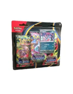 Pokemon Fatale Flammen 3 Pack Blister Sniebel Deutsch NEU OVP - Image 1