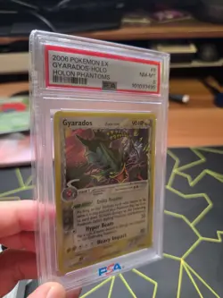 Pokemon Gyarados EX Holon Phantoms Holo Rare #8 PSA 8 - Image 5