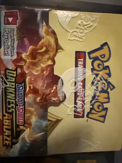 Pokemon Sword & Shield Darkness Ablaze Booster Box Sealed - Image 1