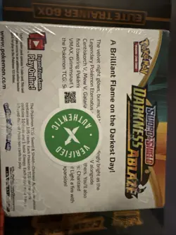 Pokemon Sword & Shield Darkness Ablaze Booster Box Sealed - Image 2