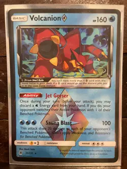 Pokemon TCG Volcanion Prism Star Forbidden Light 31/131 Holo Holo Rare Near Mint - Image 2