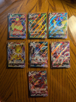 Pokemon TCG Evolving Skies Eeveelutions VMAX Lot - Umbreon, Vaporeon, and more! - Image 1