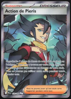 Carte Pokemon Action de Pieris 120/094 Flammes Fantasmagoriques Francais - Image 1
