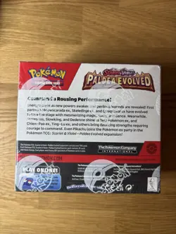 Pokemon Sealed Paldea Evolved Booster Box Factory Sealed 820650863493 - Image 2