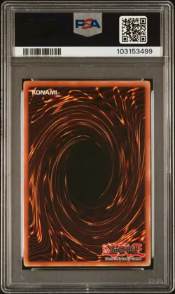 YUGIOH LEFT LEG OF THE FORBIDDEN ONE Ultra Rare Holo LOB-121 PSA 8 NM-MT - Image 2