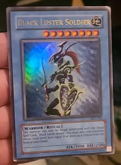 Yu-Gi-Oh - Black Luster Soldier - SYE-024 - Unlimited lightly played - Image 1