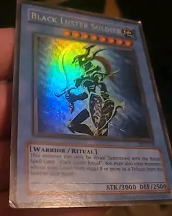 Yu-Gi-Oh - Black Luster Soldier - SYE-024 - Unlimited lightly played - Image 3