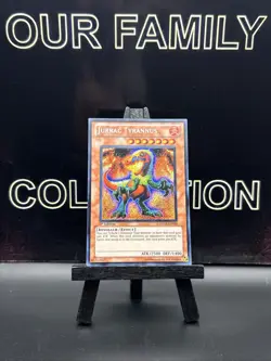 Jurrac Tyrannus HA02-EN038 - Yu-Gi-Oh 1st Edition NM HOLO - Image 1