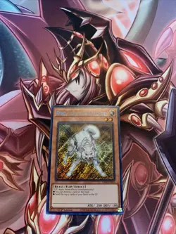 YuGiOh! - Ryko, Lightsworn Hunter RA02-EN003 Secret Rare 1st Edition Near Mint - Image 1