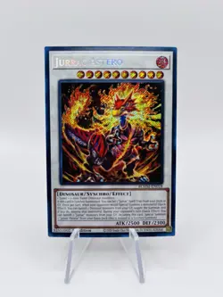 Yugioh! Jurrac Astero BLMM-EN01 1st Edition. Secret Rare - Image 1