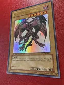 Yu-Gi-Oh! - Summoned Skull - YAP1-EN003 - DMG/HP - FOIL - TCG - VINTAGE - Image 2