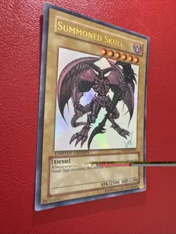 Yu-Gi-Oh! - Summoned Skull - YAP1-EN003 - DMG/HP - FOIL - TCG - VINTAGE - Image 3