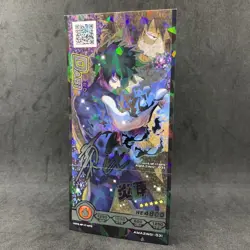 My Hero Academia DABI Amazing 031 Foil Stamping Silver Signed Battle Card Anime - Image 1