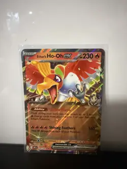 Pokemon Card Ethan's Ho-Oh EX 039/182 Destined Rivals - Near Mint - Image 1