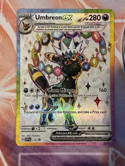 Pokemon! Umbreon ex SVP176 Sv: Scarlet & Violet Promo Cards Holo - Image 1