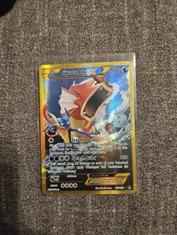Pokemon TCG Gyarados EX 123/122 XY Breakpoint 2016 Secret Holo Rare Card - Image 1