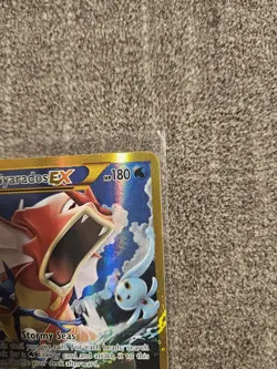 Pokemon TCG Gyarados EX 123/122 XY Breakpoint 2016 Secret Holo Rare Card - Image 2