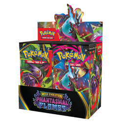POKEMON TCG MEGA EVOLUTION PHANTASMAL FLAMES BOOSTER DISPLAY BOX (SEALED) - Image 1