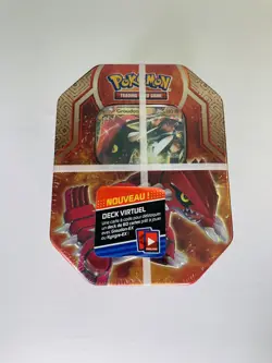 Pokebox Pokemon Groudon Ex 2015 XY2 Etincelles 4 Booster Scelle FR Display - Image 1
