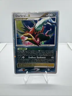 Pokemon DARKRAI Lvl X Diamond & Pearl Black Star Promo DP19 NM - Image 1