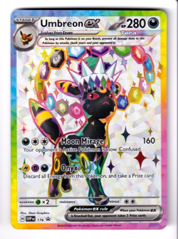 Umbreon Ex SVP176 (Prismatic Evolutions) Promo NM Pokemon TCG - Image 1