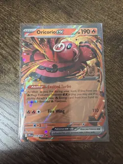 2025 Pokemon MEGA Evolution Phantasmal Flames ORICORIO ex 18/94 NM - Image 1