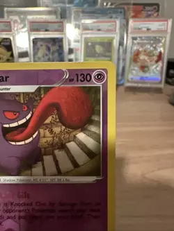 Pokemon Gengar 057/198 Reverse Holo Chilling Reign NM Condition - Image 3