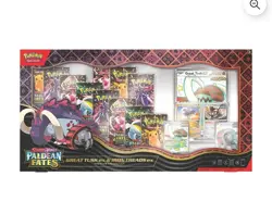 Pre-order Pokemon TCG PALDEAN FATES Great Tusk Iron Treads Ex Premium Collection - Image 1
