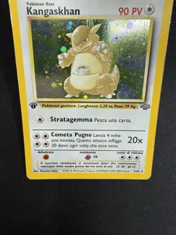 Pokemon Kangaskhan 5/64 Jungle Rara Holo Prima Edizione Wizards IT Carte Vintage - Image 3
