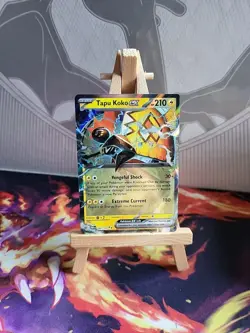 Tapu Koko ex 068/182 Paradox Rift Double Rare Pokemon Card NM - Image 1
