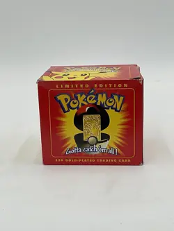 Pokemon Toys - Burger King Gold-Plated Card - PIKACHU - Image 2