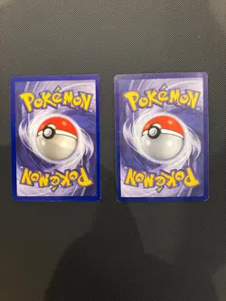 2 x Mewtwo Black Star Promo Pokemon Cards - Movie WOTC (1999) No.14 & No.3 - Image 2