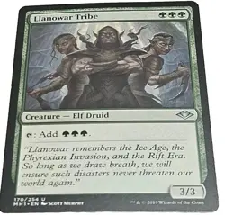 Llanowar Tribe - Magic The Gathering MTG - Image 1