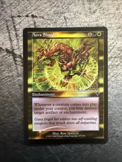Invasion MTG FOIL Aura Shards Magic - Image 1