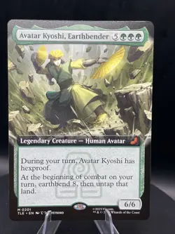Avatar Kyoshi, Earthbender - 201 - MTG Avatar: The Last Airbender - Extended Art - Image 1
