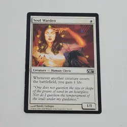 MTG Soul Warden Magic 2010 (M10) LP Lifegain Cleric - Image 1