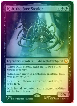 Koh, the Face Stealer - Foil Avatar MTG - Image 1