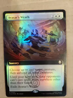 Avatar's Wrath (Extended Art) Avatar: The Last Airbender Foil - Image 1