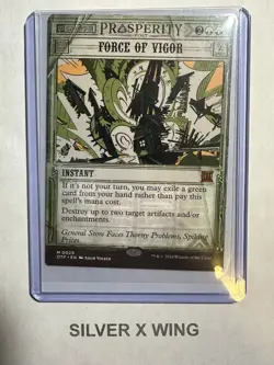 Force of Vigor x1, MTG, Outlaws of Thunder Junction: Breaking News, OTP, NM - Image 1