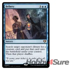 Bribery M/NM Magic: The Gathering MTG Commander Masters - Image 1