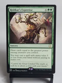 MTG - Commander: Adventures in the Forgotten Realm - Rishkar's Expertise - Image 1