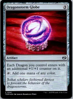 MTG Foil-Dragonstorm Globe-Tarkir: Dragonstorm #241 - Image 1