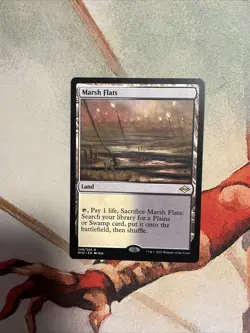 Marsh Flats Magic The Gathering Modern Horizons 2 Rare Fetchland Nonfoil NM - Image 1
